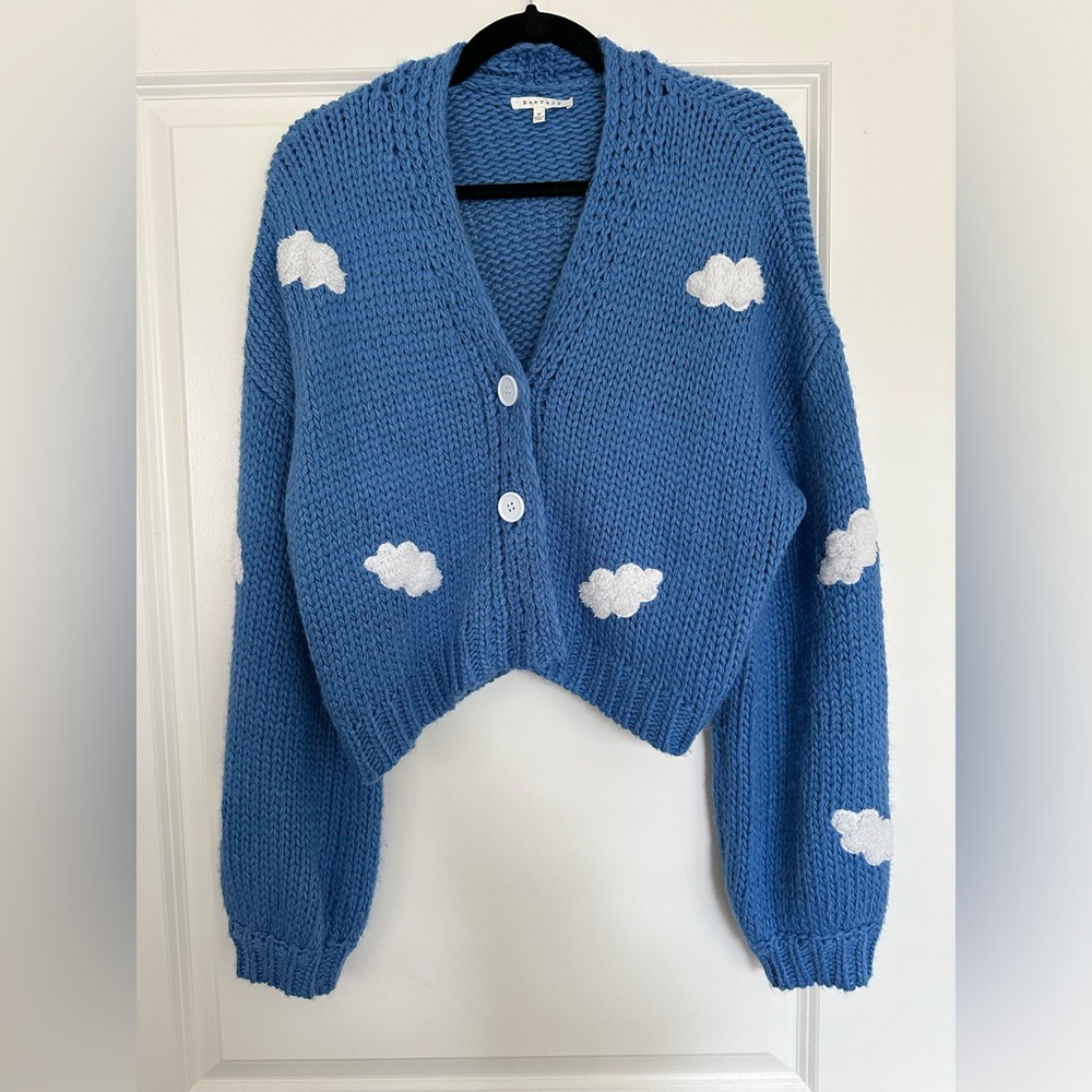 Blue Cloud Cardigan
